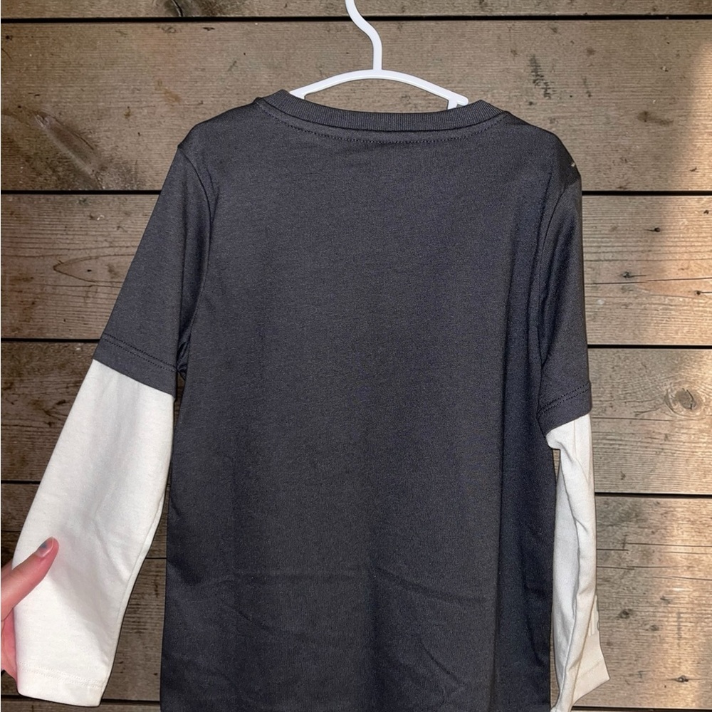 Garanimals Boys Dino 5T Long Sleeve Layered Tee NWOT - Picture 2 of 4
